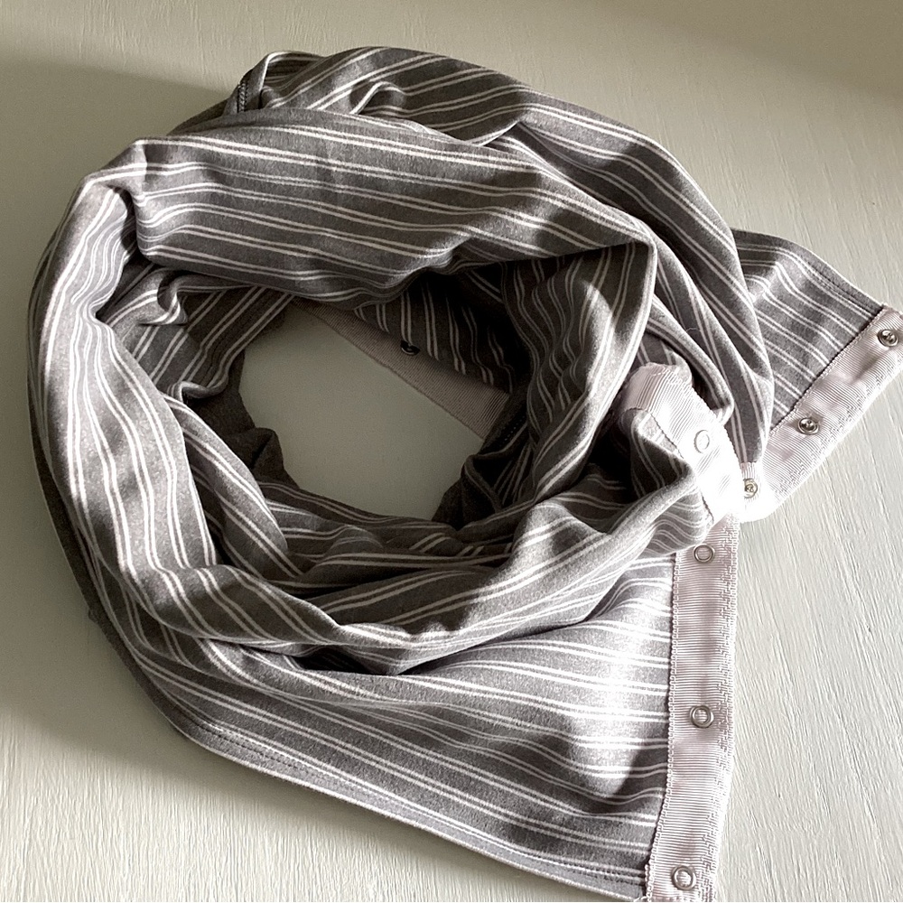 Lululemon Vinyasa scarf, grey